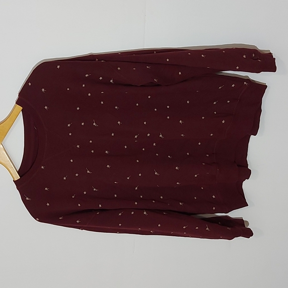 Lou & Grey Embroidered Star Crew Neck Sweater - Picture 2 of 12